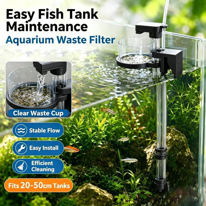 Aquarium Fish Maintenance - Съемный пневматический очиститель для аквариума от