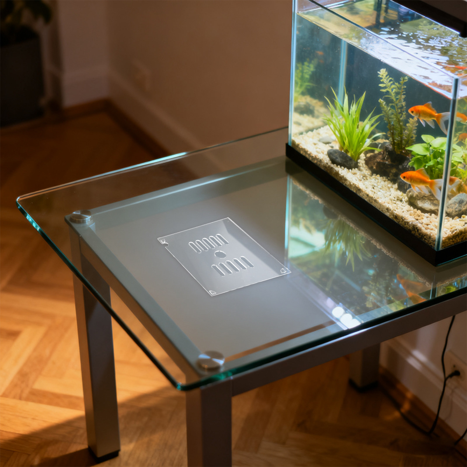 Aquarium Fish Jumping - 2 шт. акриловых круглых крышек для