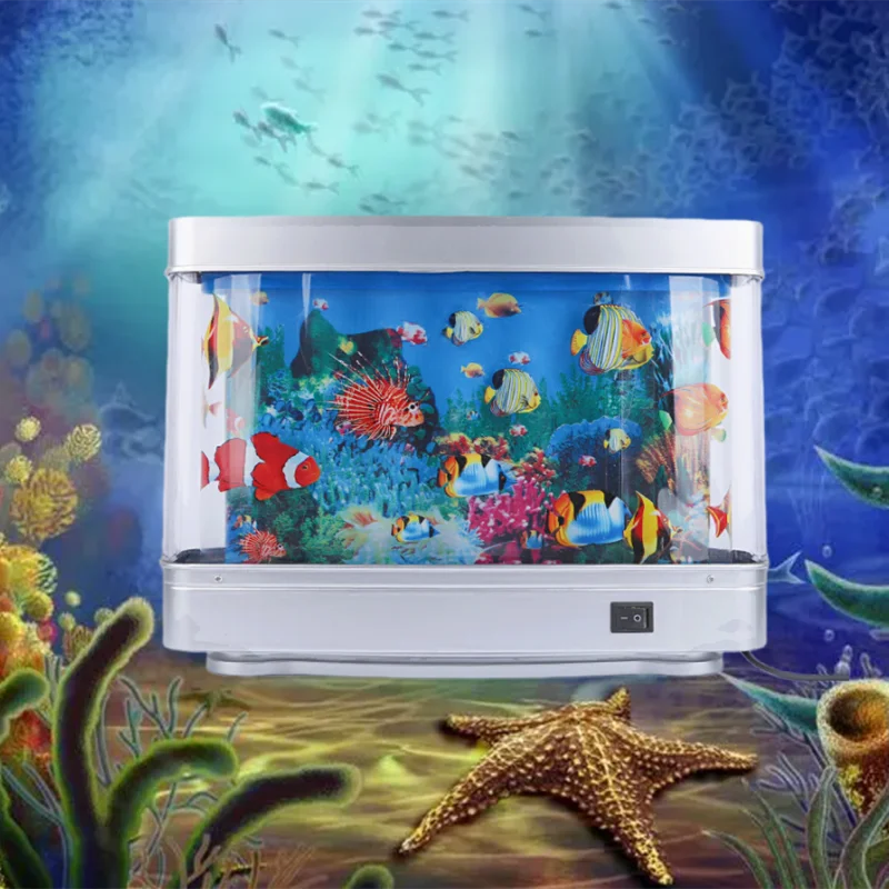 Aquarium Fish Dolphin - Динамический светодиодный аквариумный светильник для виртуального