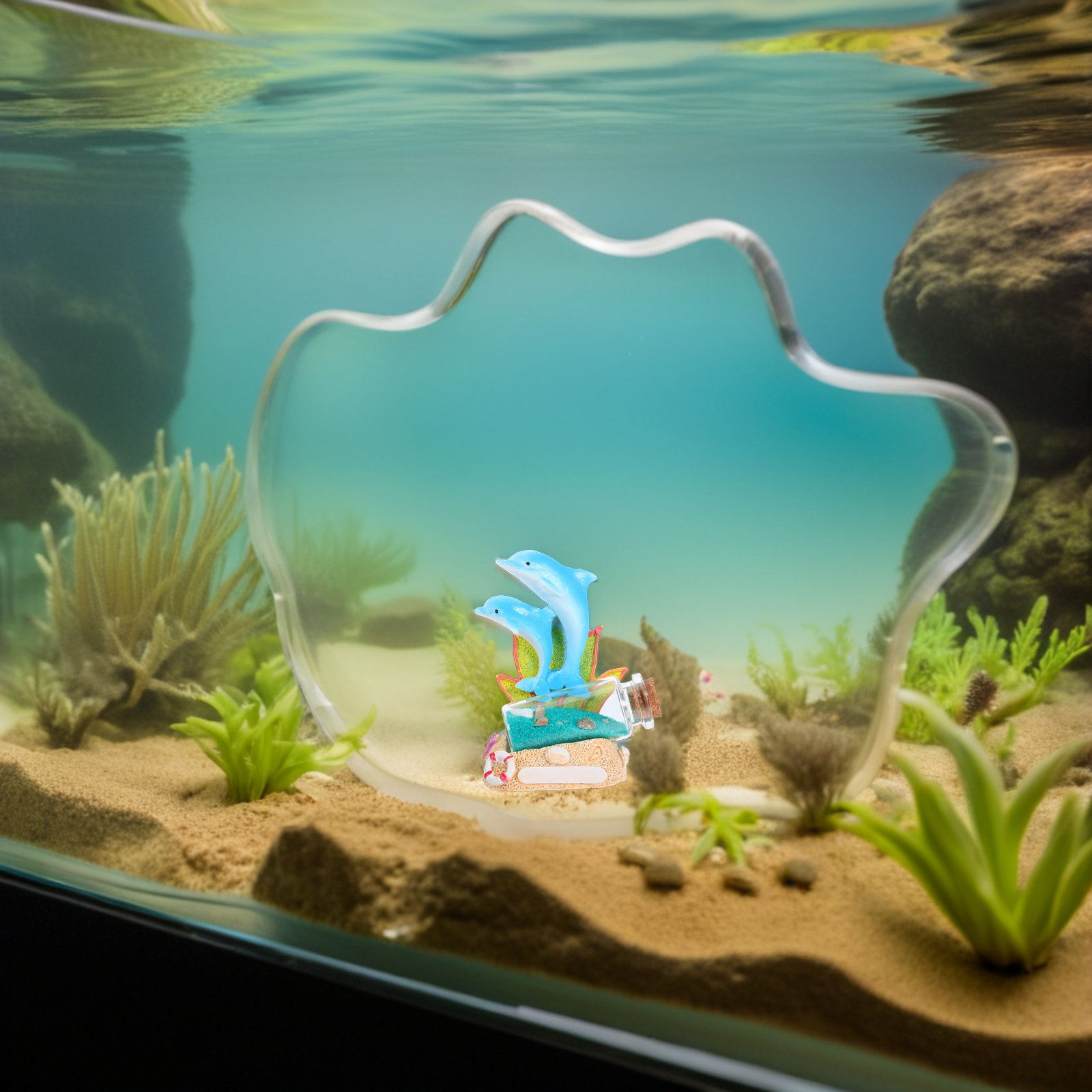 Aquarium Fish Dolphin - Скульптура из смолы в виде дельфина,