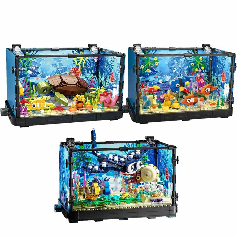 Aquarium Fish Saltwater - Набор строительных блоков для аквариума с