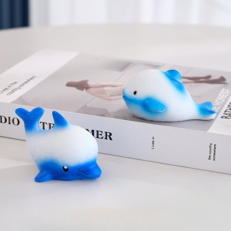 Aquarium Fish Dolphin - Мини-фигурки океанских животных, аквариум, дельфин, кит,