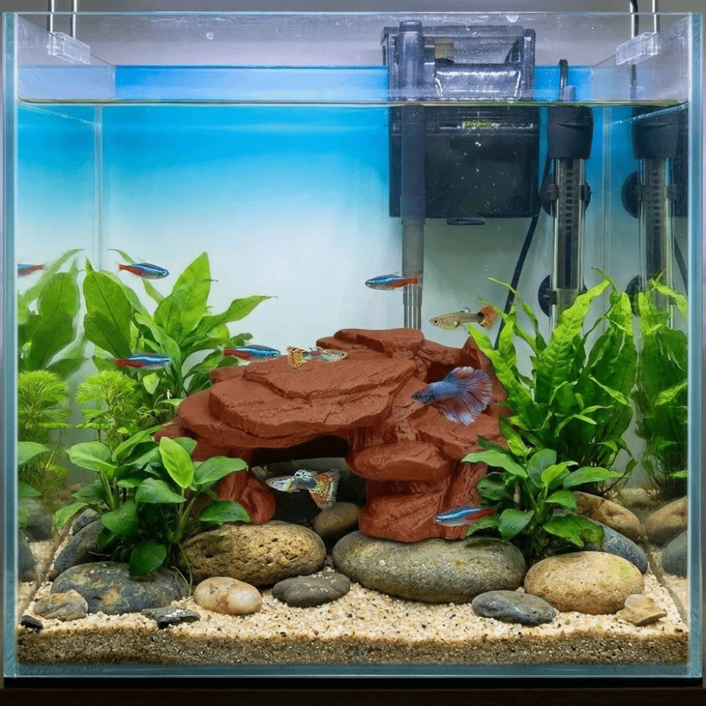 3D-печатные декорации для аква – обзор и цена Aquarium Fish Games