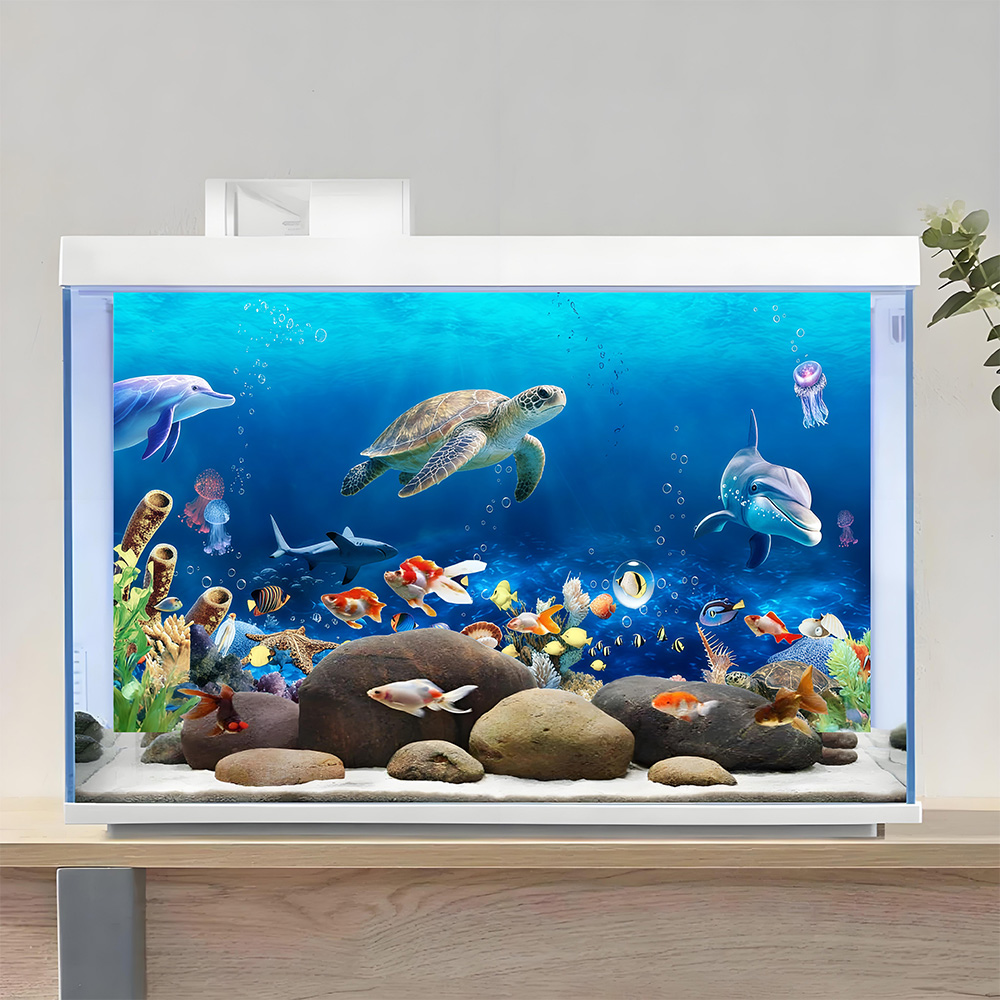 Фон для аквариума, фон для рыб – обзор и цена Aquarium Fish Dolphin