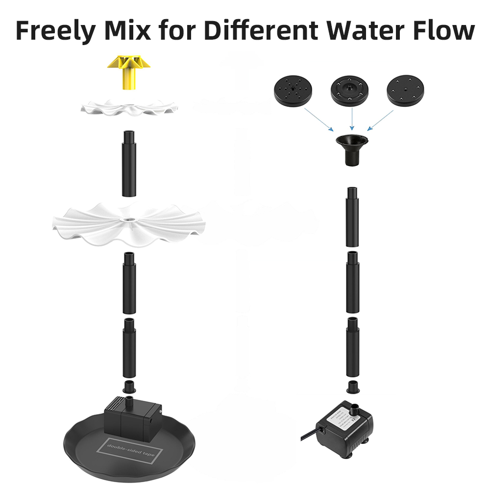 Солнечный фонтанный насос для  – обзор и цена Aquarium Led Light