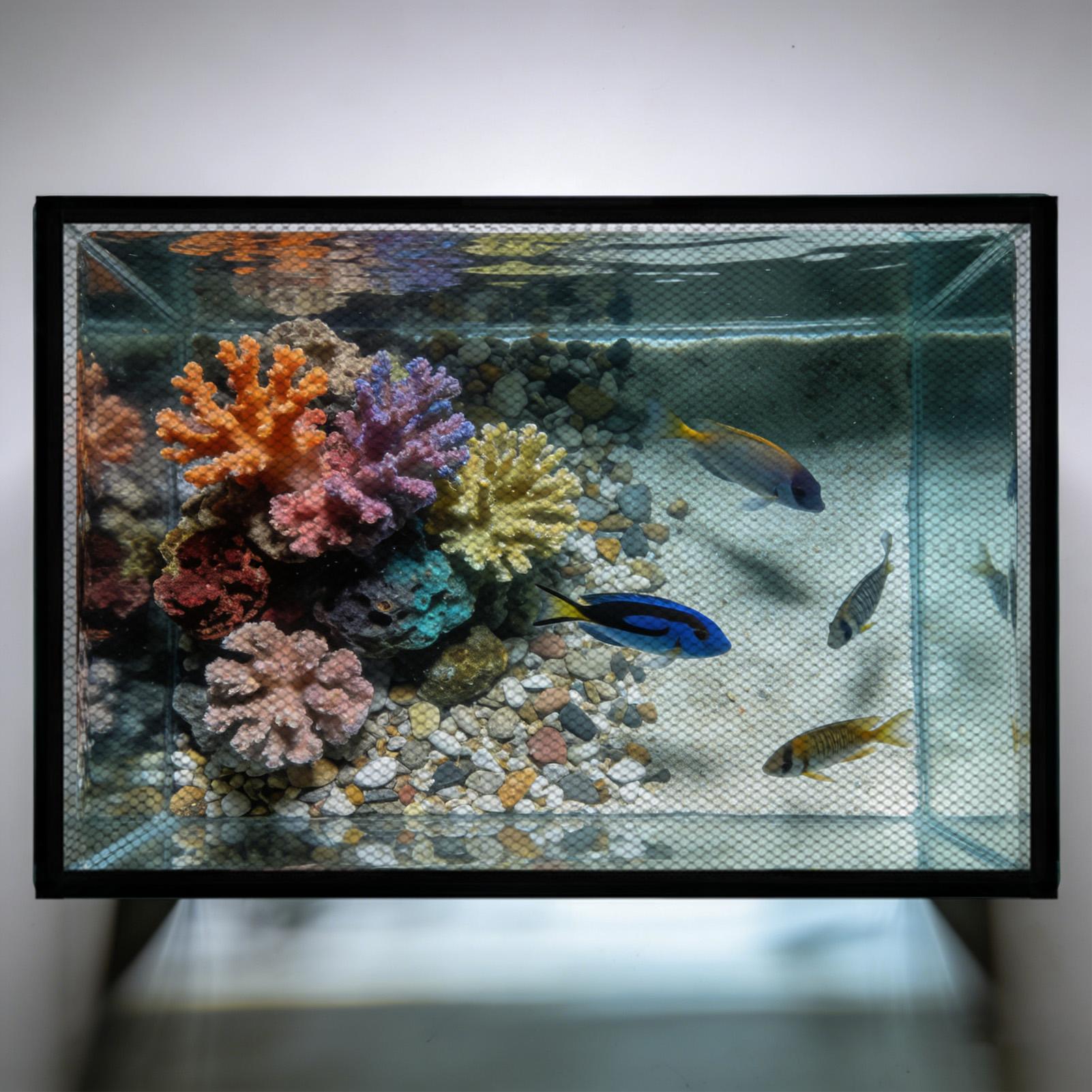 Прочная магнитная сетчатая кры – обзор и цена Aquarium Fish Jumping