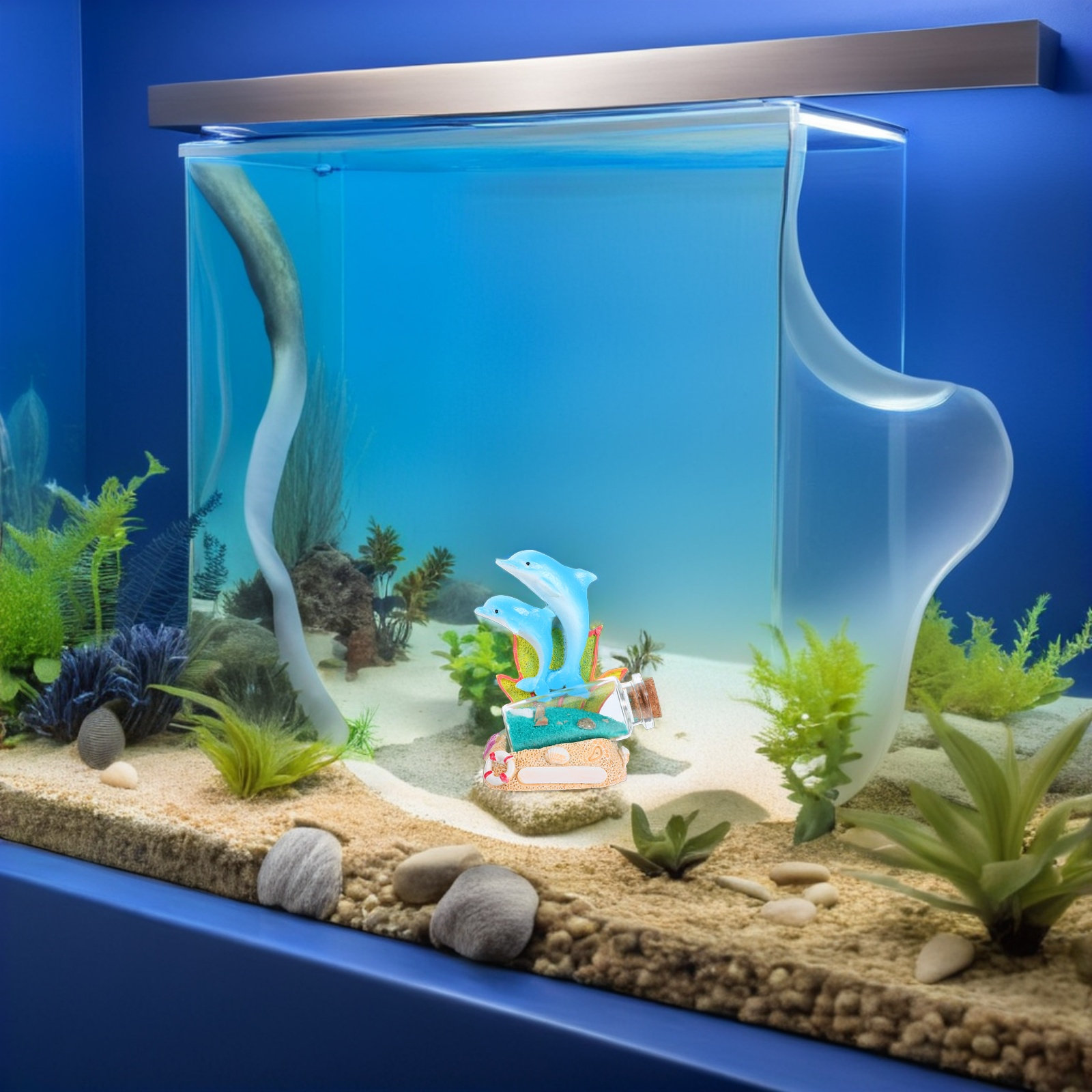Скульптура из смолы в виде дел – обзор и цена Aquarium Fish Dolphin