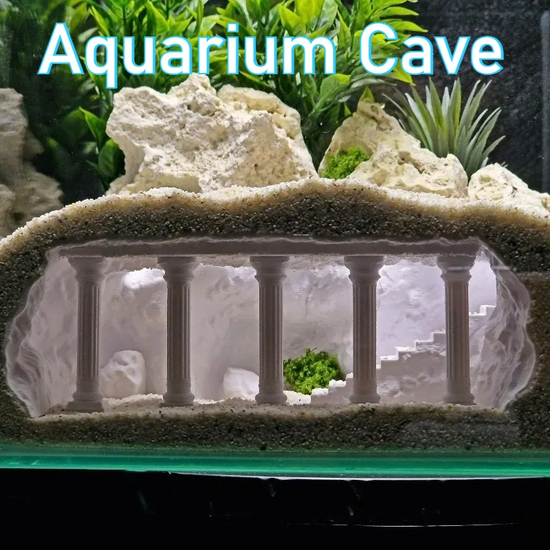 3D-печатная пещера для аквариу – обзор и цена Aquarium Fish Games
