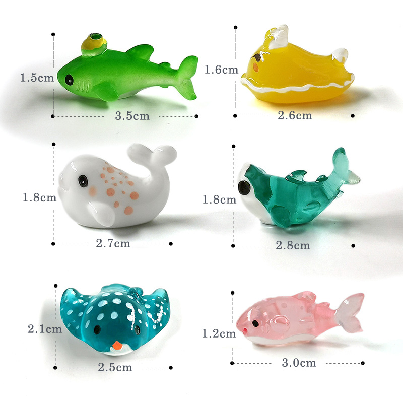 10 шт., фигурка акулы, кита, ч – обзор и цена Aquarium Fish Dolphin