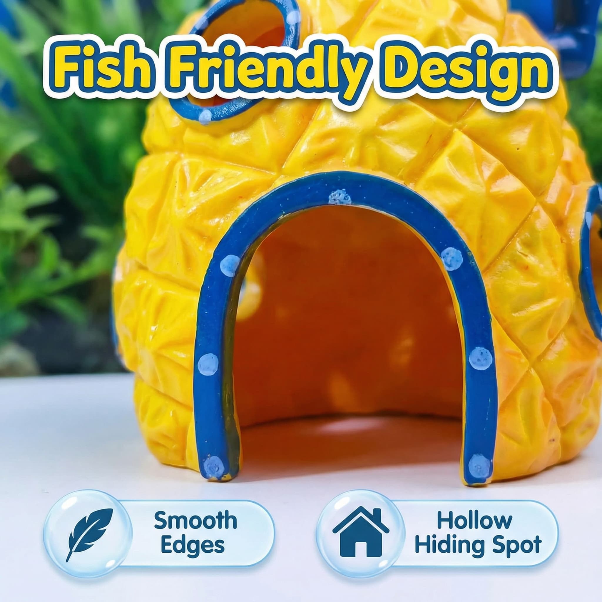 Декор для аквариума «Ананасовы – обзор и цена Aquarium Fish Games