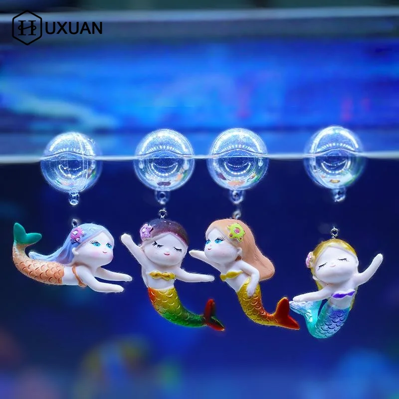 2 шт., подвесная фигурка русал – обзор и цена Aquarium Fish Beautiful