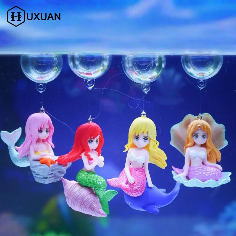 2 шт., подвесная фигурка русал – обзор и цена Aquarium Fish Beautiful