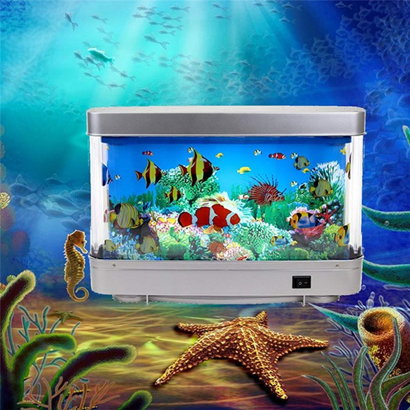 Светодиодный аквариум-ночник « – обзор и цена Aquarium Fish Dolphin