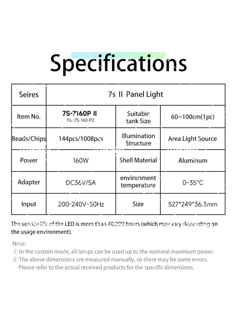 Светодиодный светильник для ак – обзор и цена Aquarium Led Light